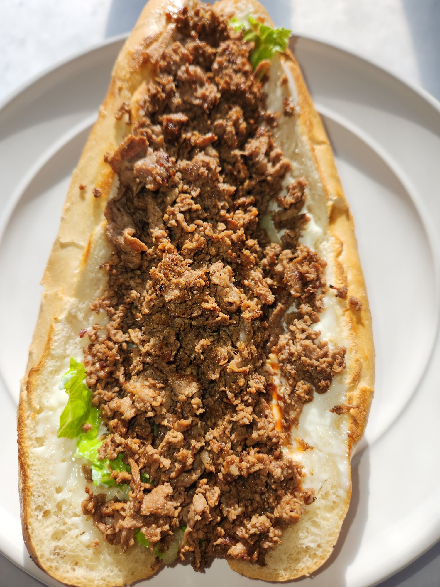 Sun Super Steak Sub (Medium)