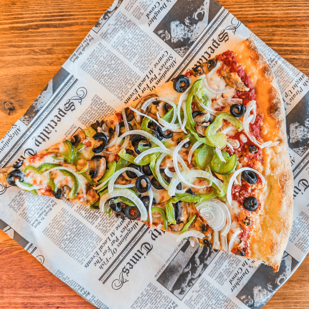 Veggie Supreme Pizza Slice