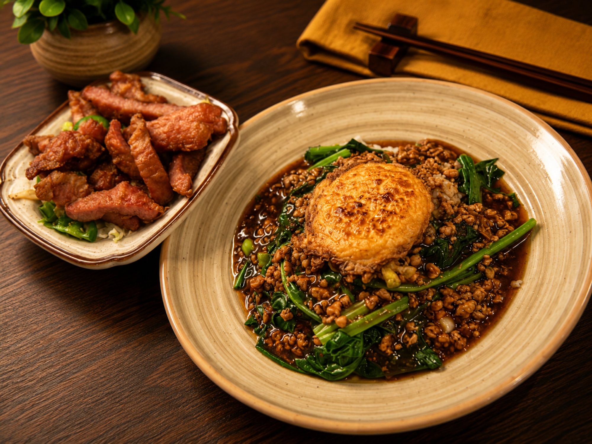 Pork Chop Rice Bowl / 排骨盖饭