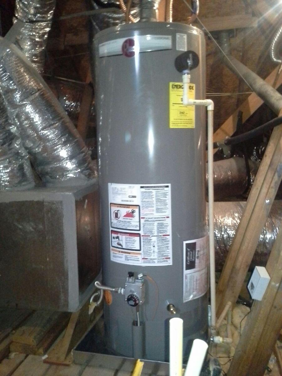 Rheem Professional Classic Tall water heater