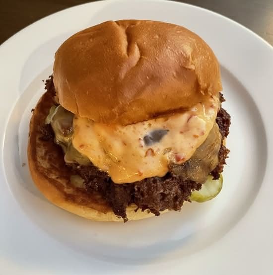Beyond Spicy Cheeseburger