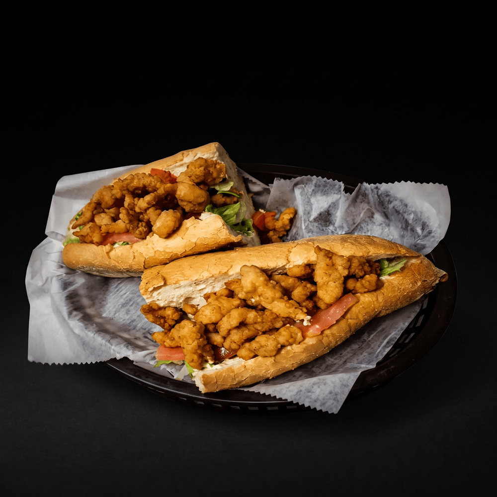 Clam Strip Po Boy