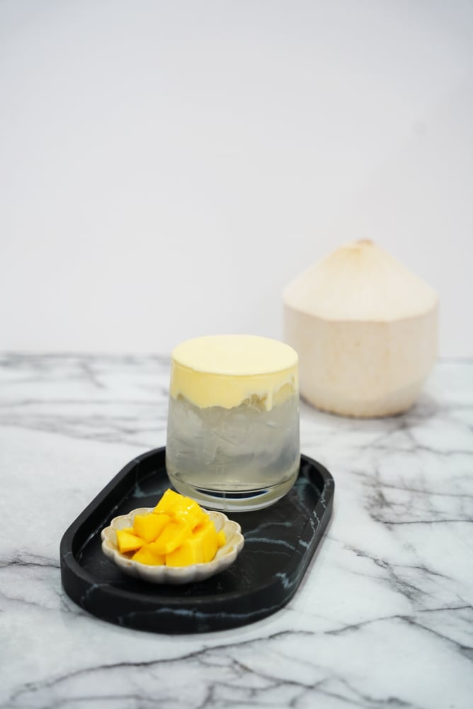 Mango Foam w/ Coconut Water