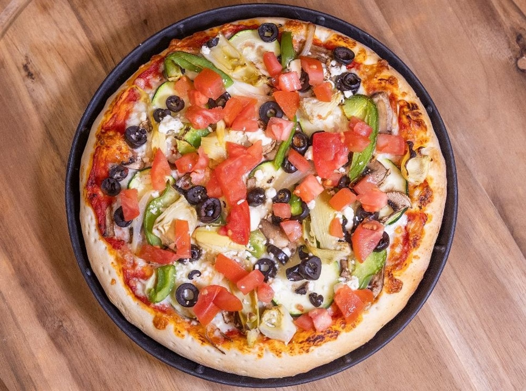 The Veggie Pizza