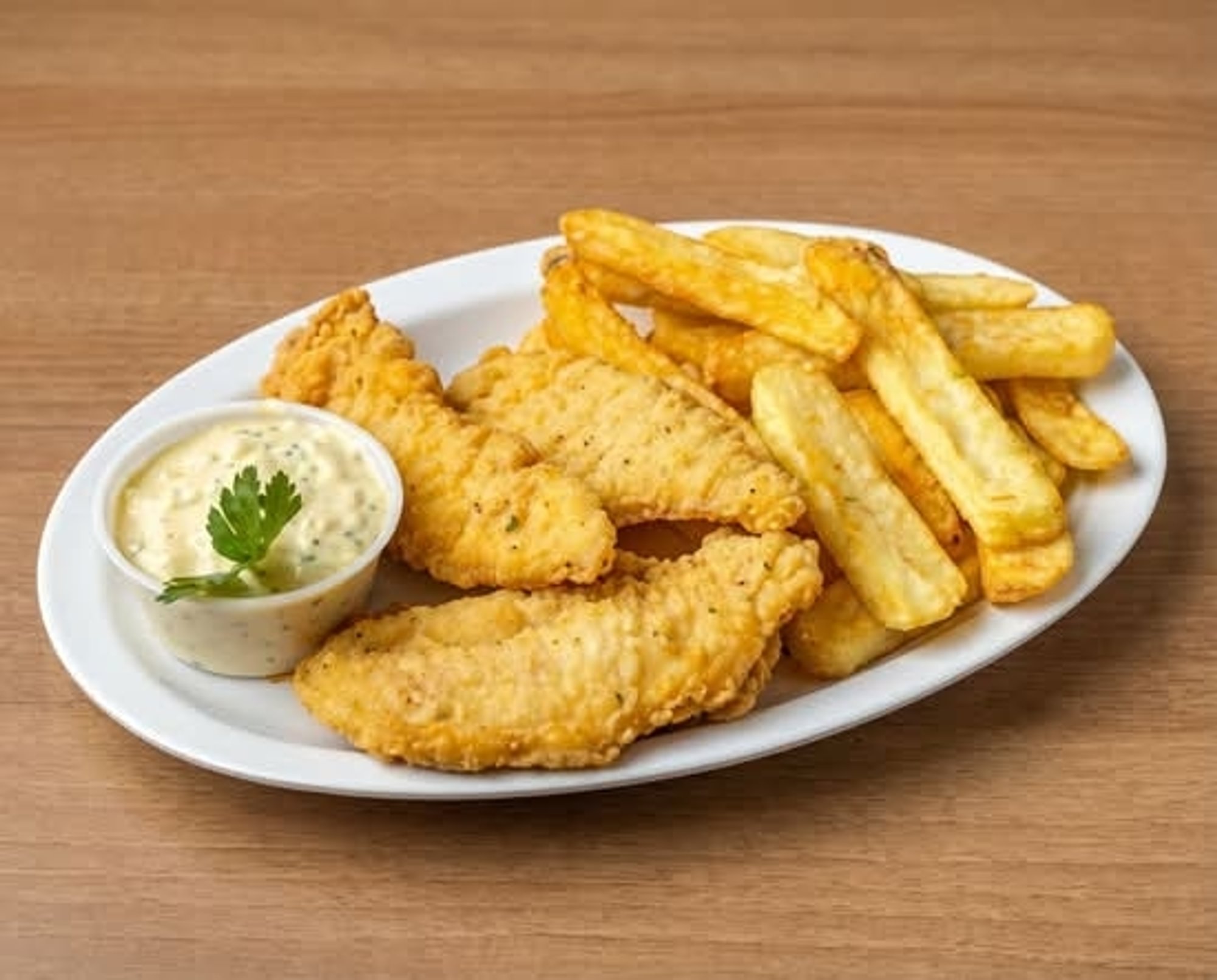 Breaded Chicken Strips with Choice of Sauce (Appetizer)