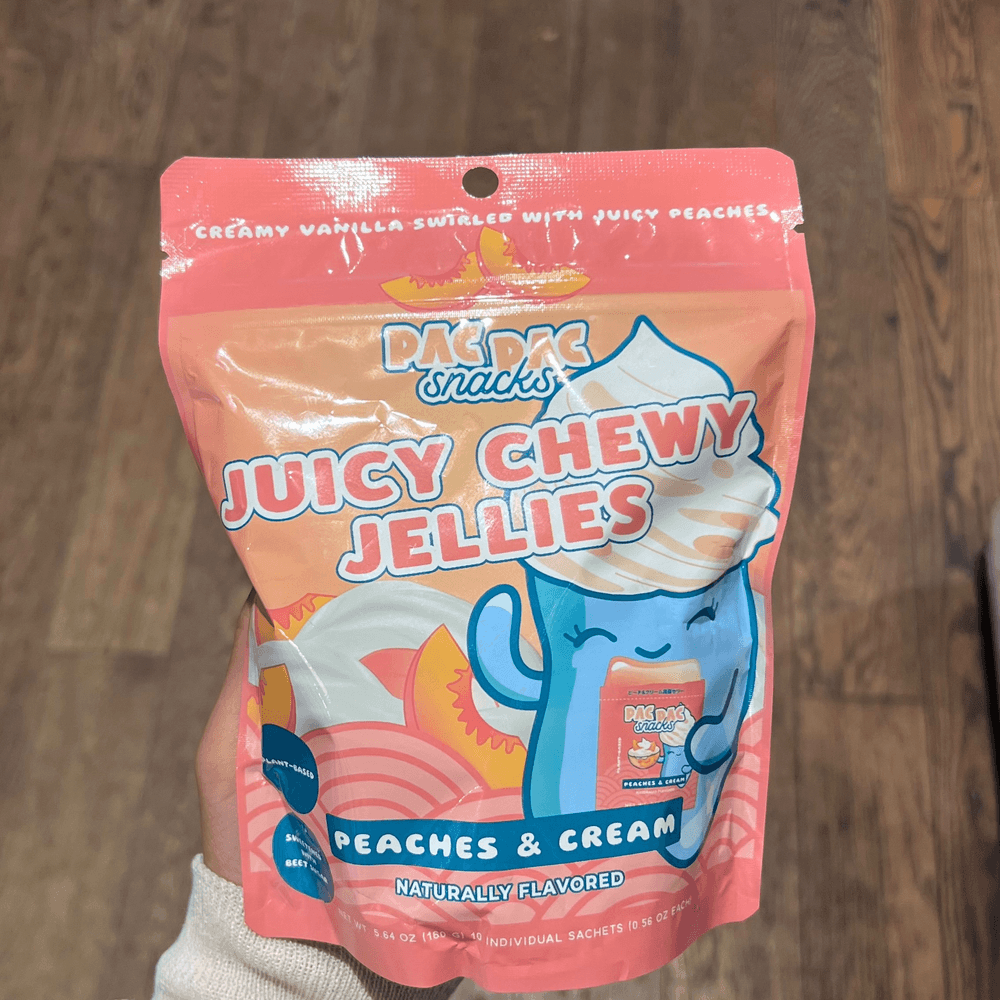 Pac Pac Snacks - Peaches & Cream Jellies