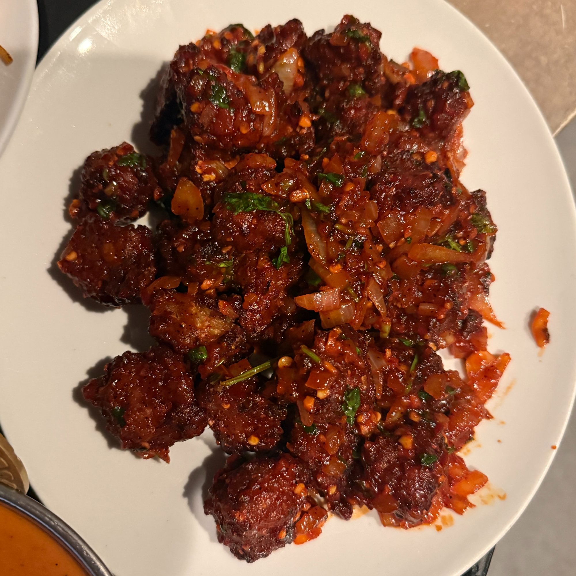 Vegetable Manchurian Dry
