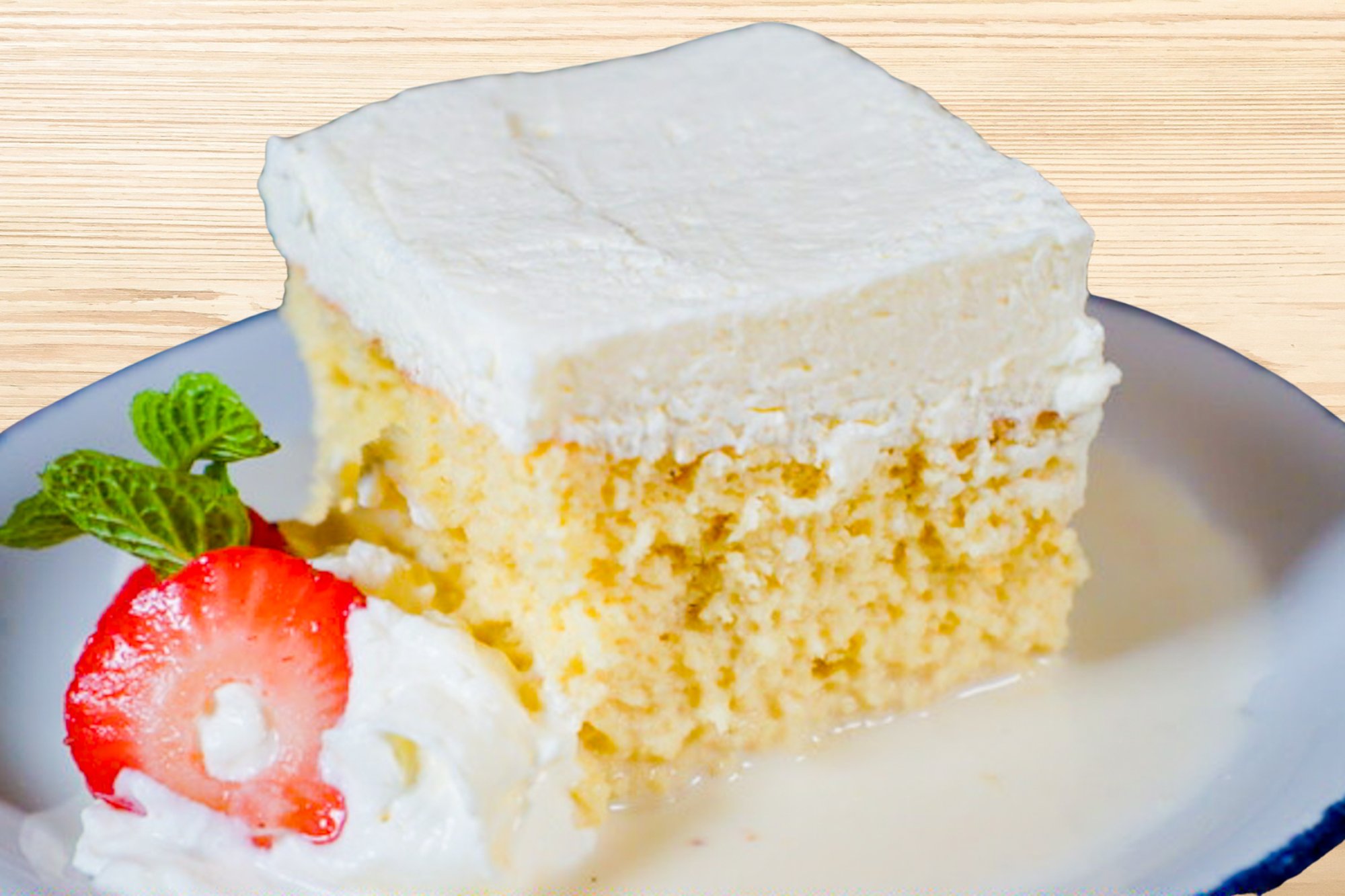 Tres Leches Slice
