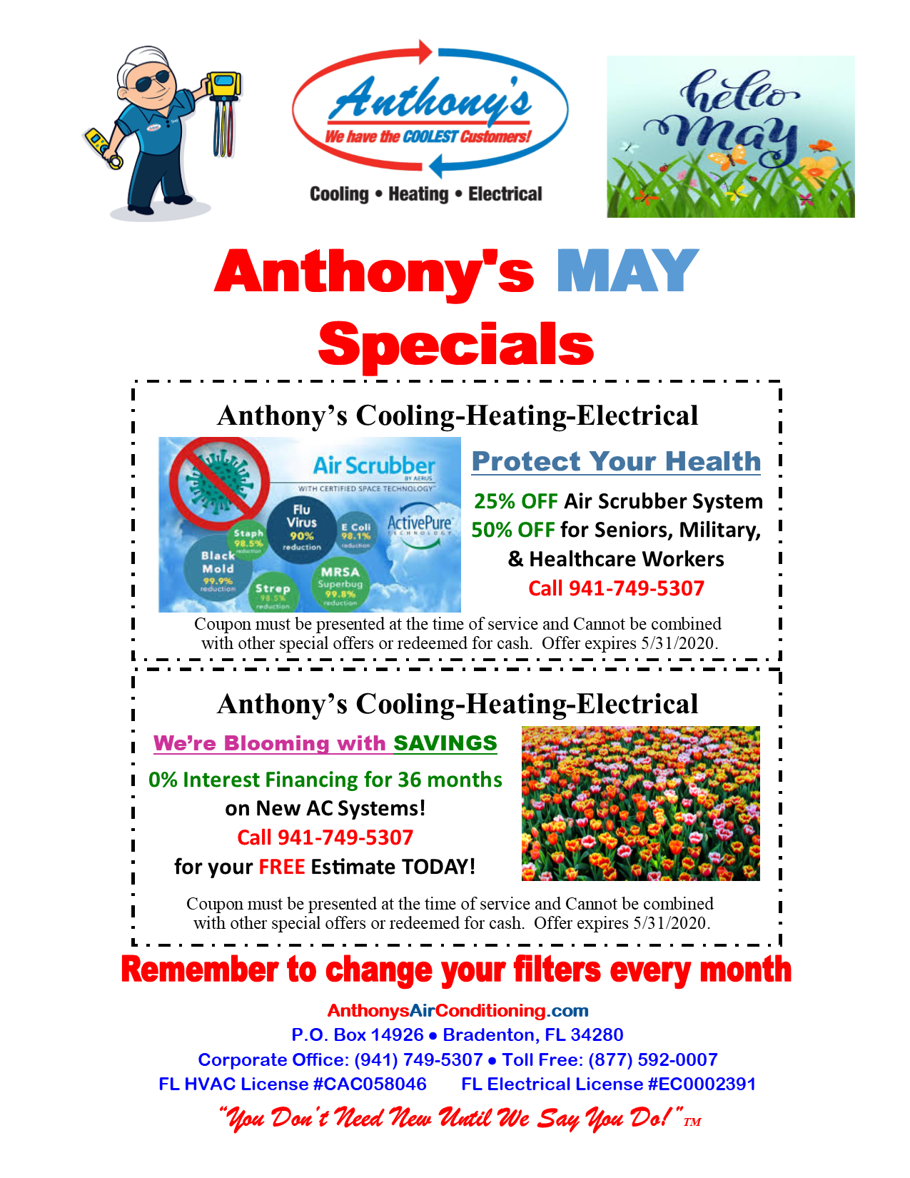 Anthony's Cooling-Heating-Electrical Photo