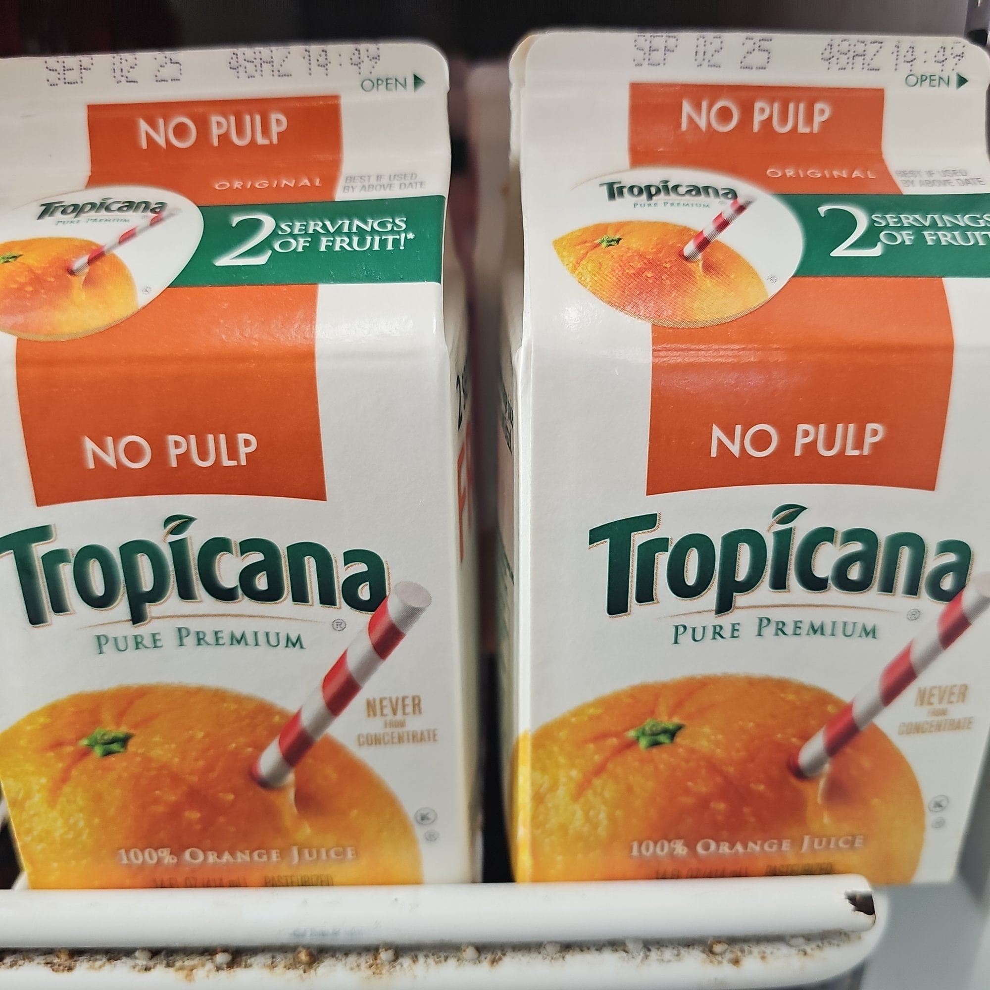 Carton Orange Juice