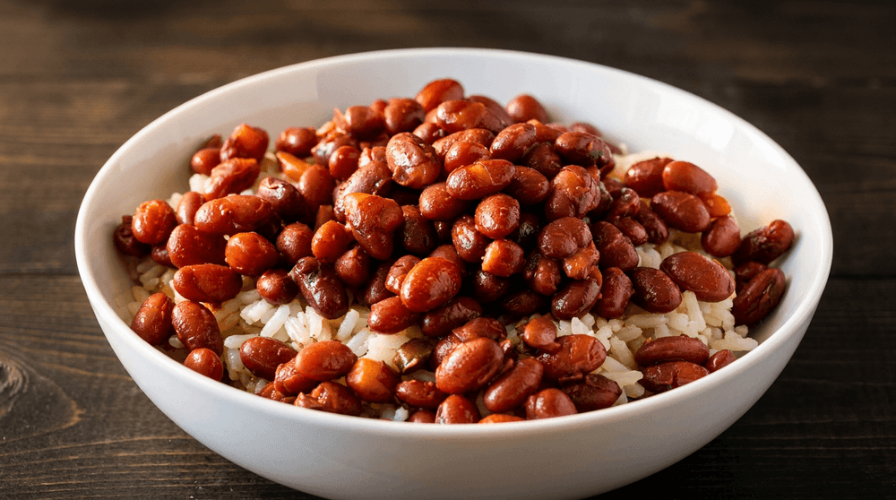 White Rice & Beans