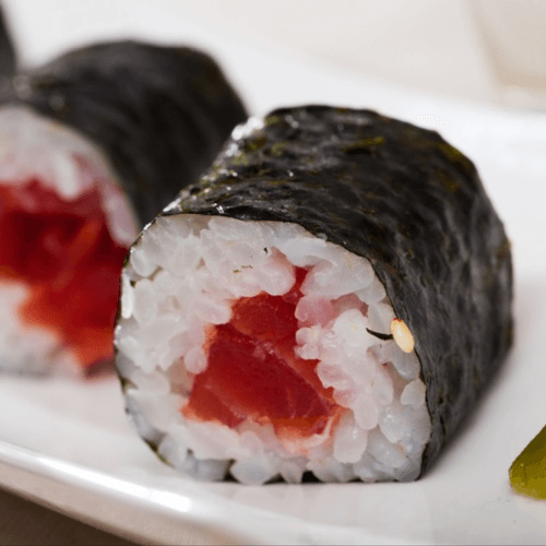 Tuna or Salmon or Yellowtail Roll*