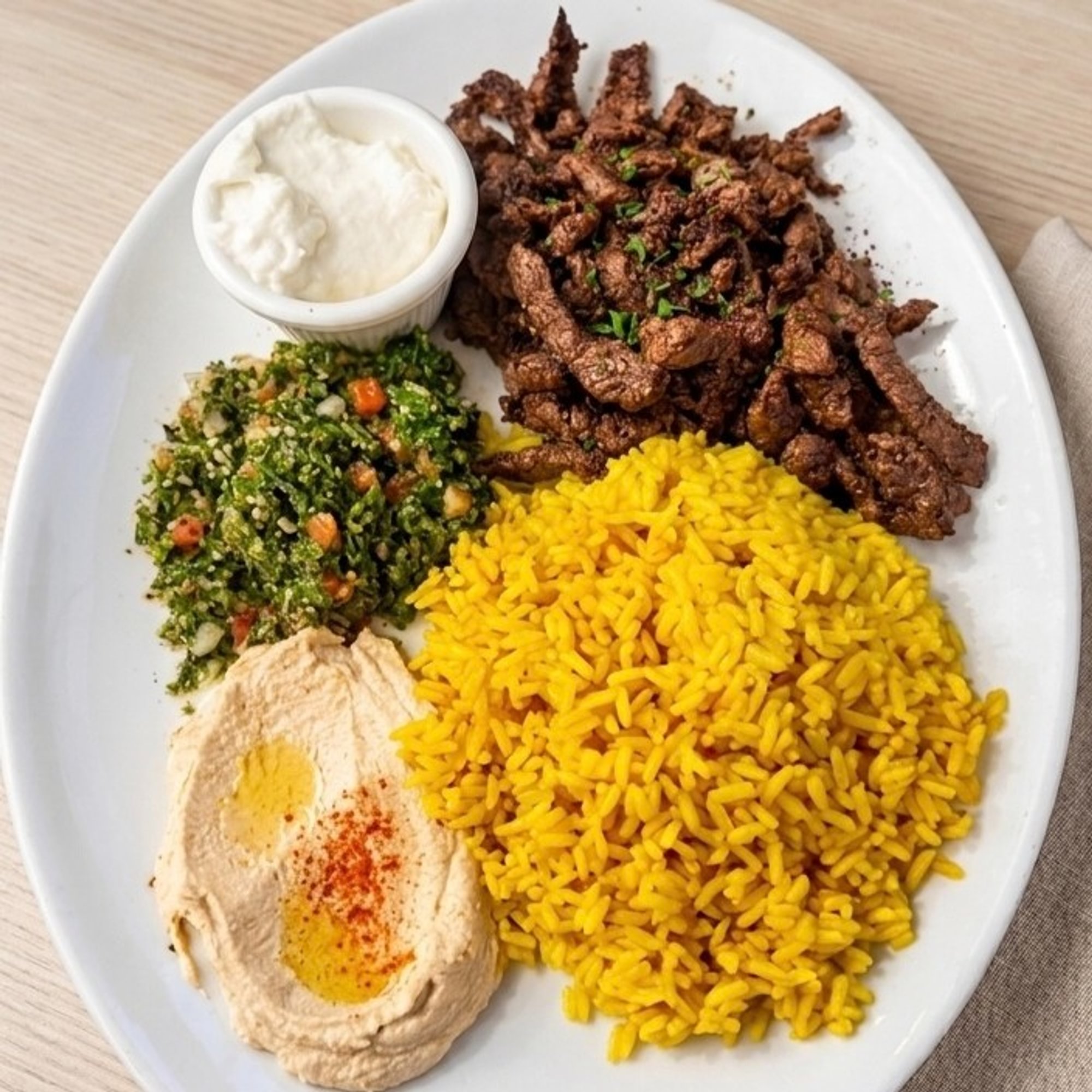 Dinner Beef Shawarma