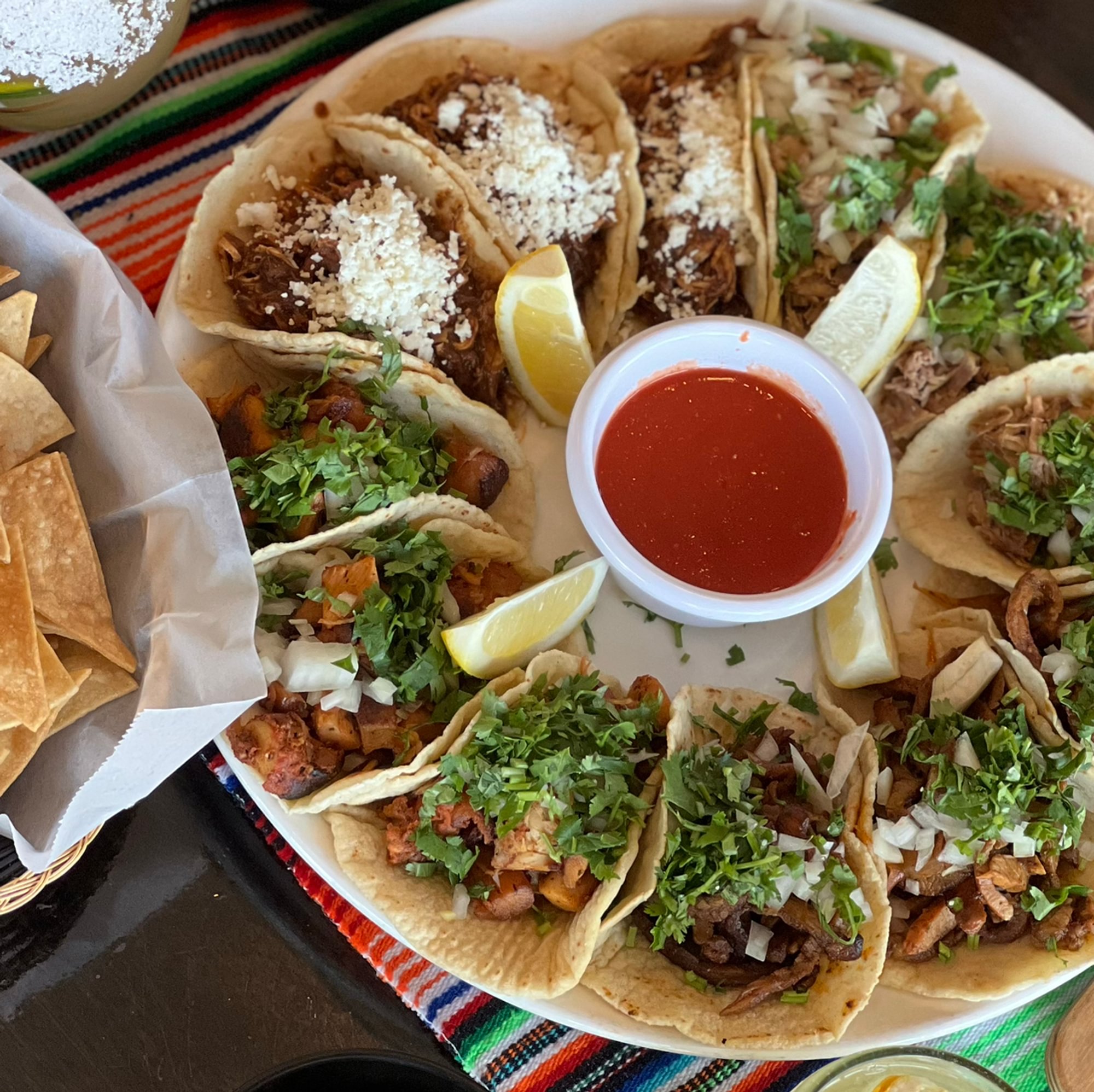 Familia Anaya Taco Tray (30 tacos)