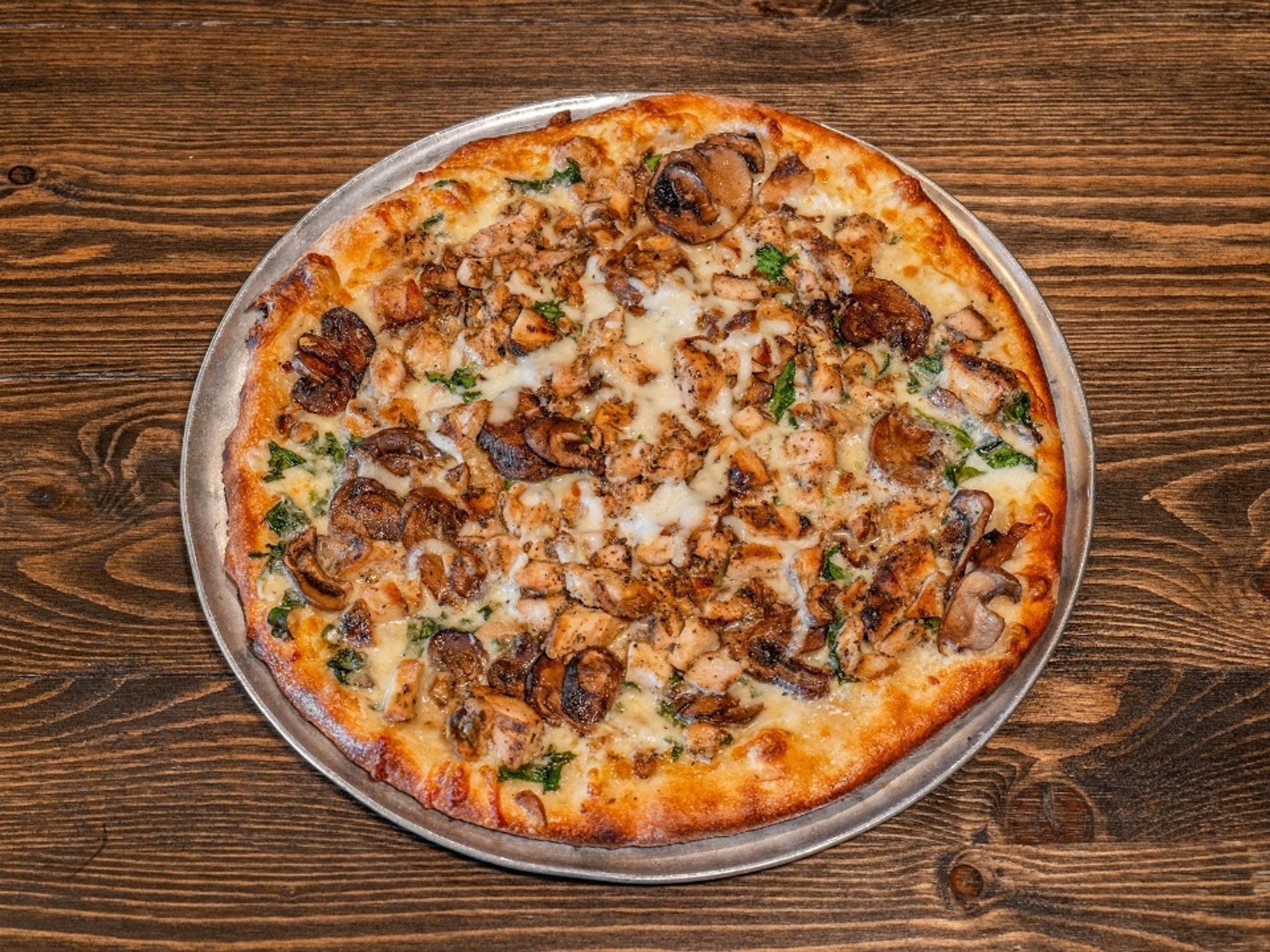 10" Alfredo Pizza