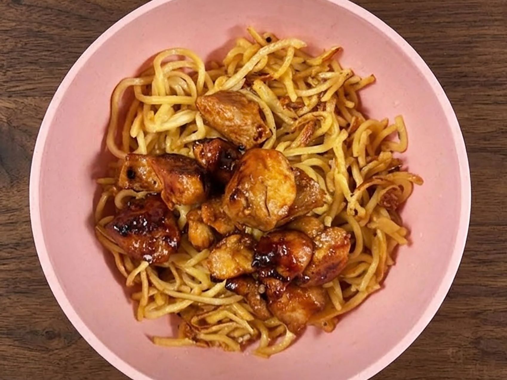 K5. Chicken Lo-Mein Stir-Fry