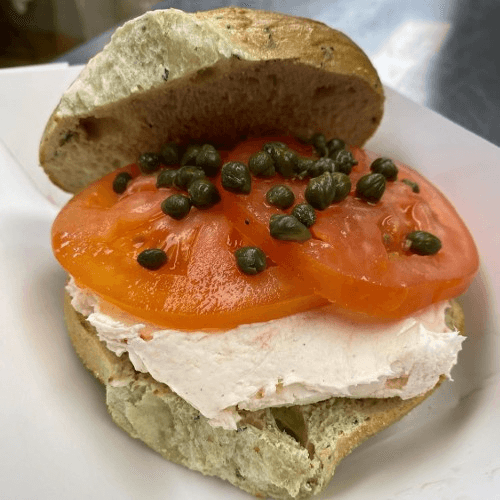 Bagel with Lox Spread