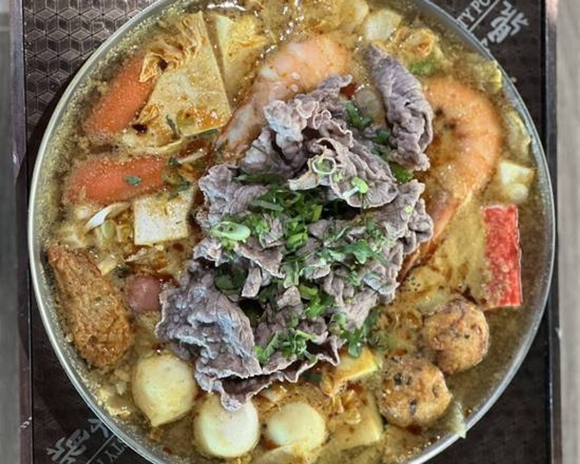 Thai Curry Hot Soup