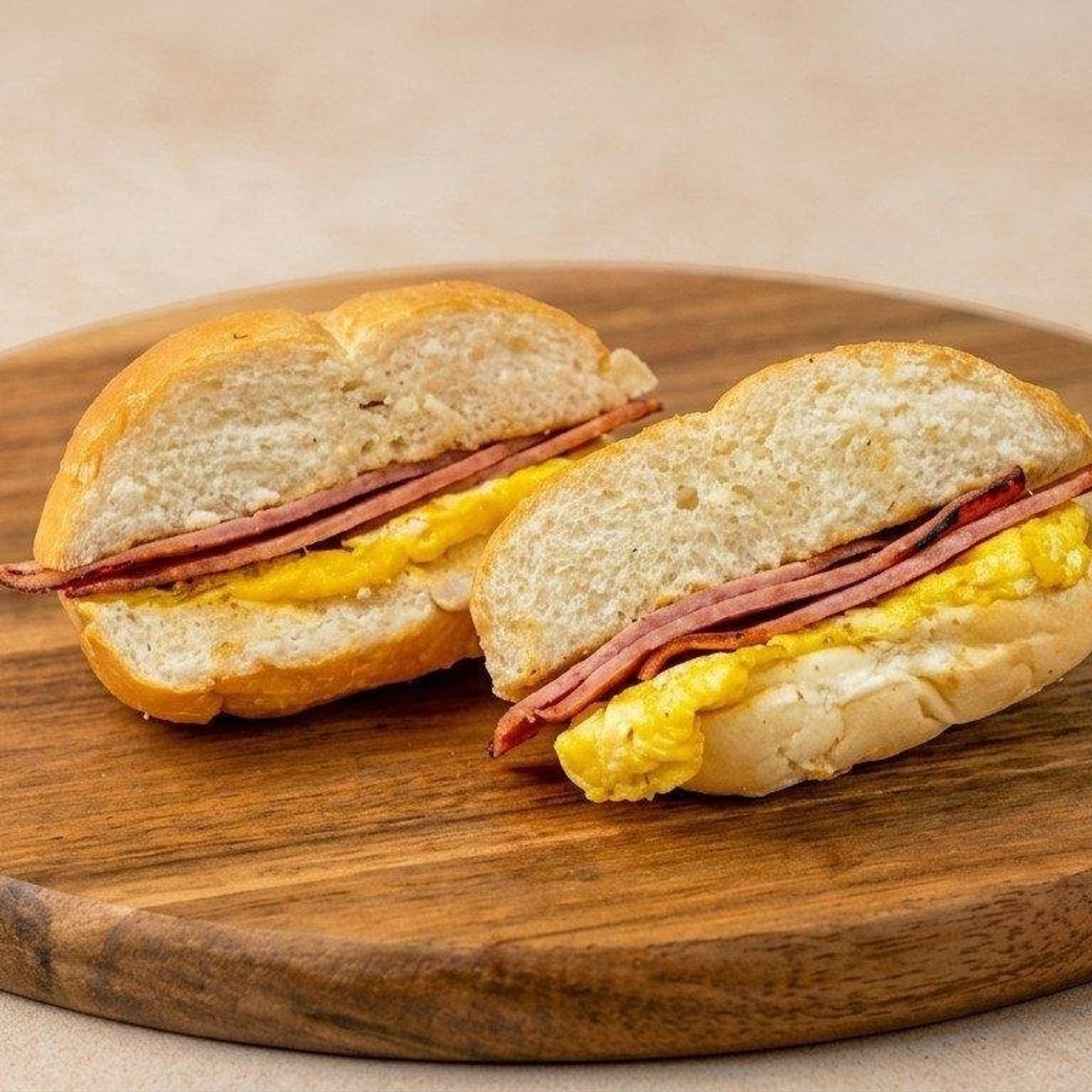 Pork Roll/Taylor Ham, Egg & Cheese Sandwich