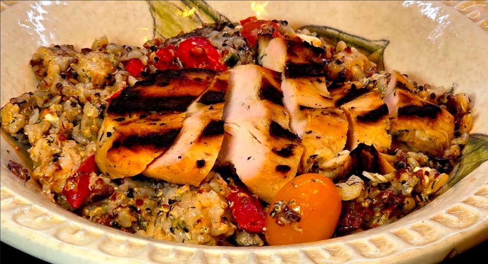 Mediterranean Rice Bowl