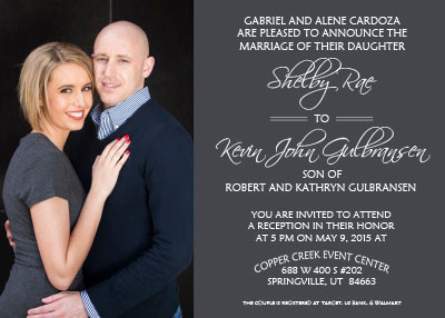 MCC Wedding Invitations Image