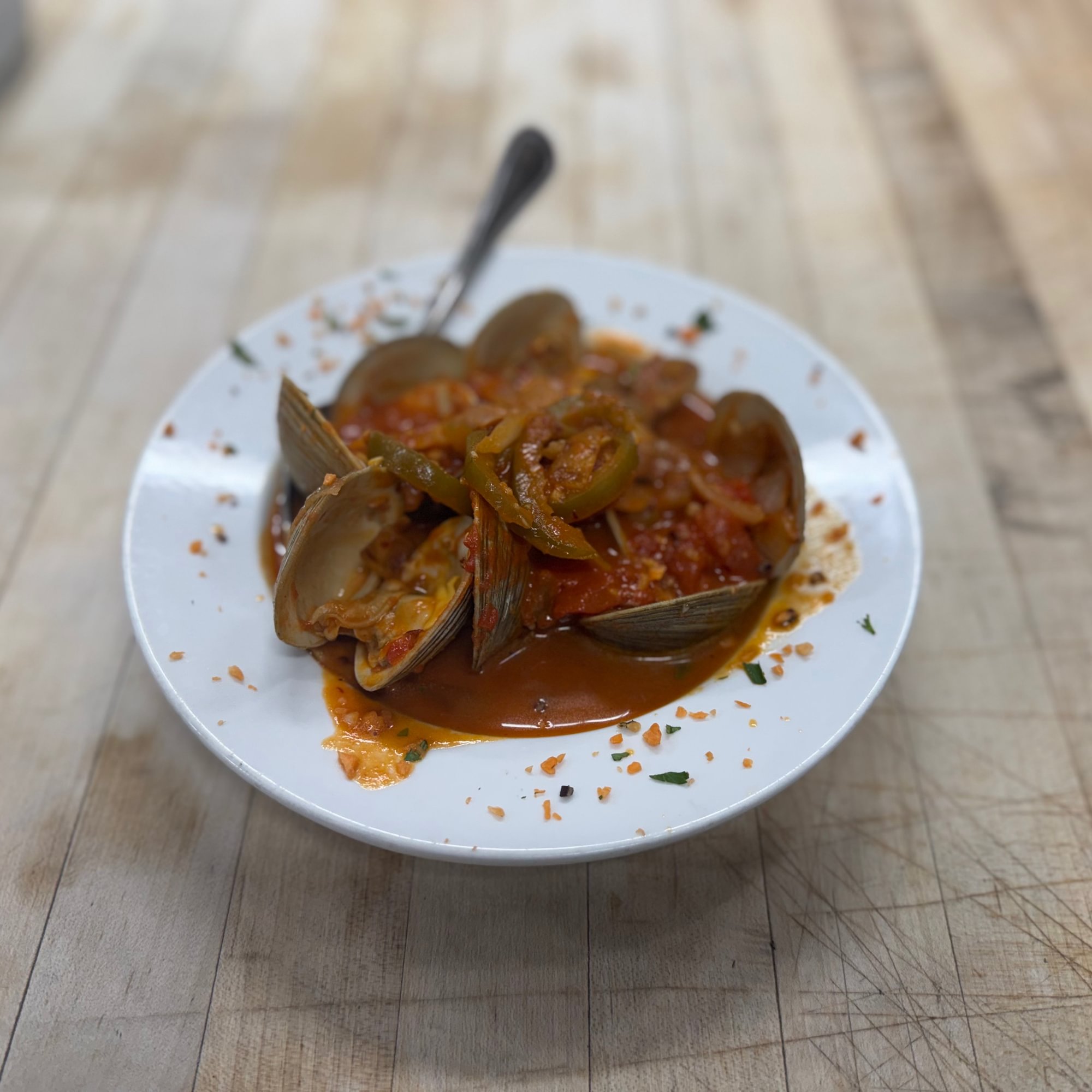 Clams Arrabbiata