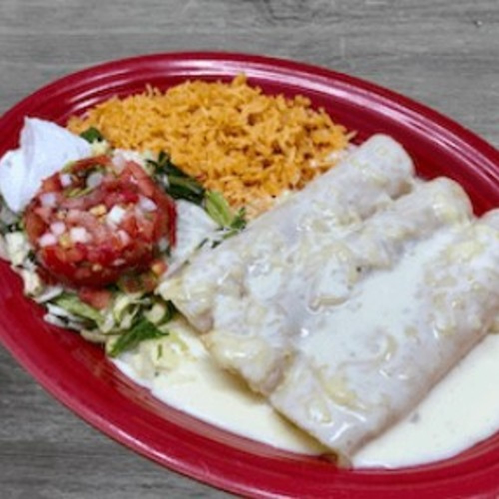 White Enchiladas