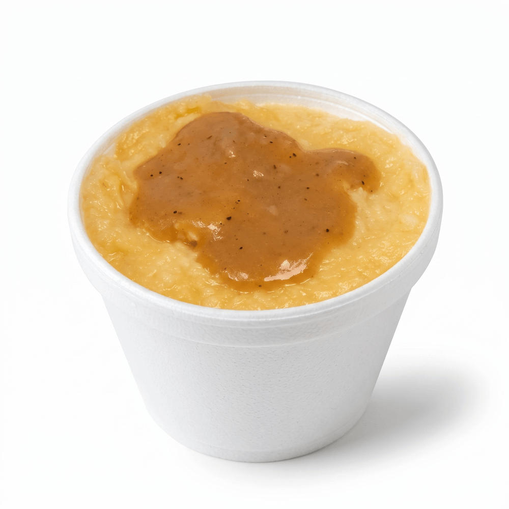 Mashed Potatoes with Gravy