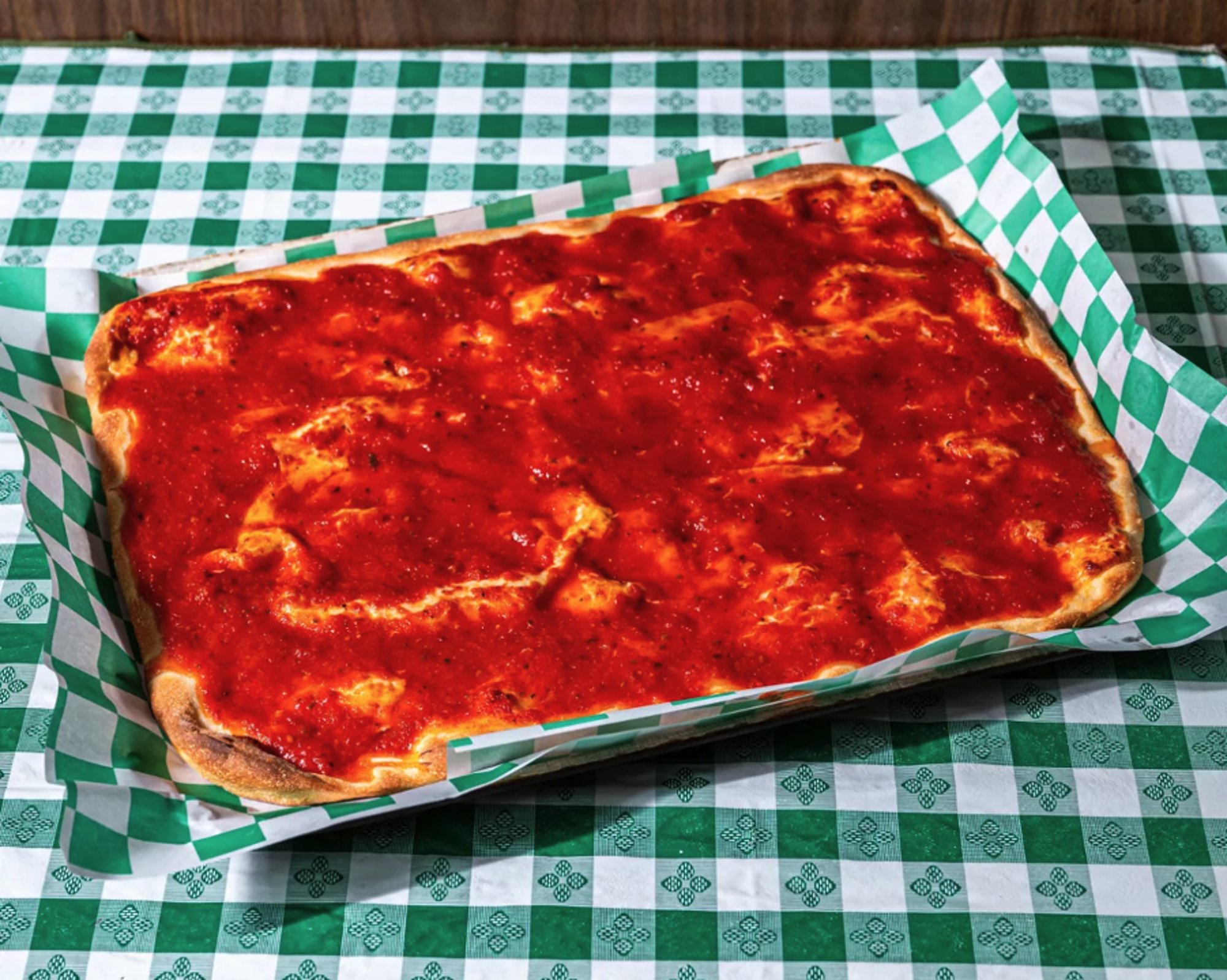 (Med) Square Cheese Pizza