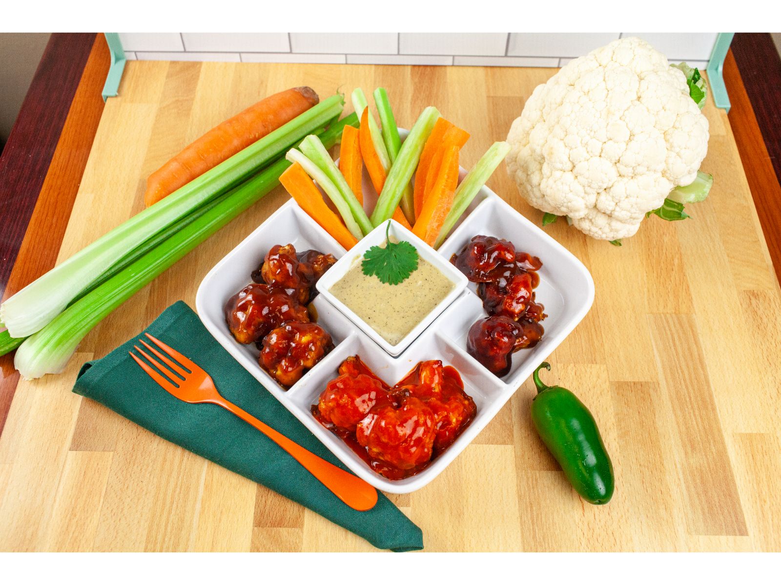 Cauliflower Wings