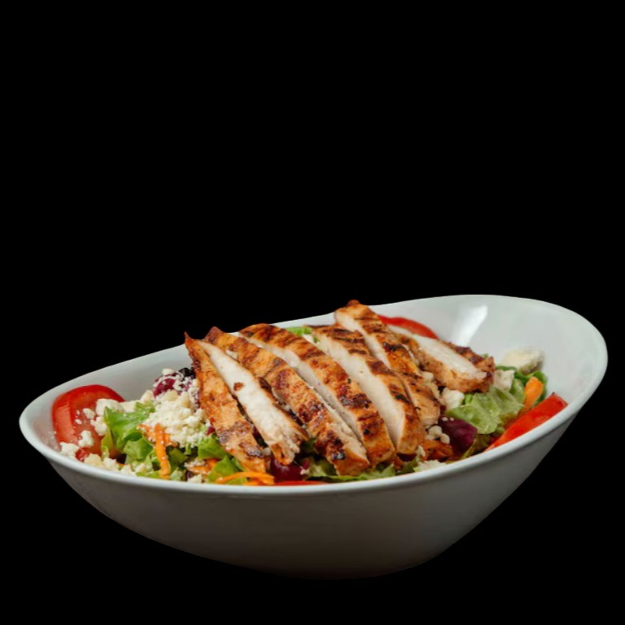 Grilled chicken Caesar salad