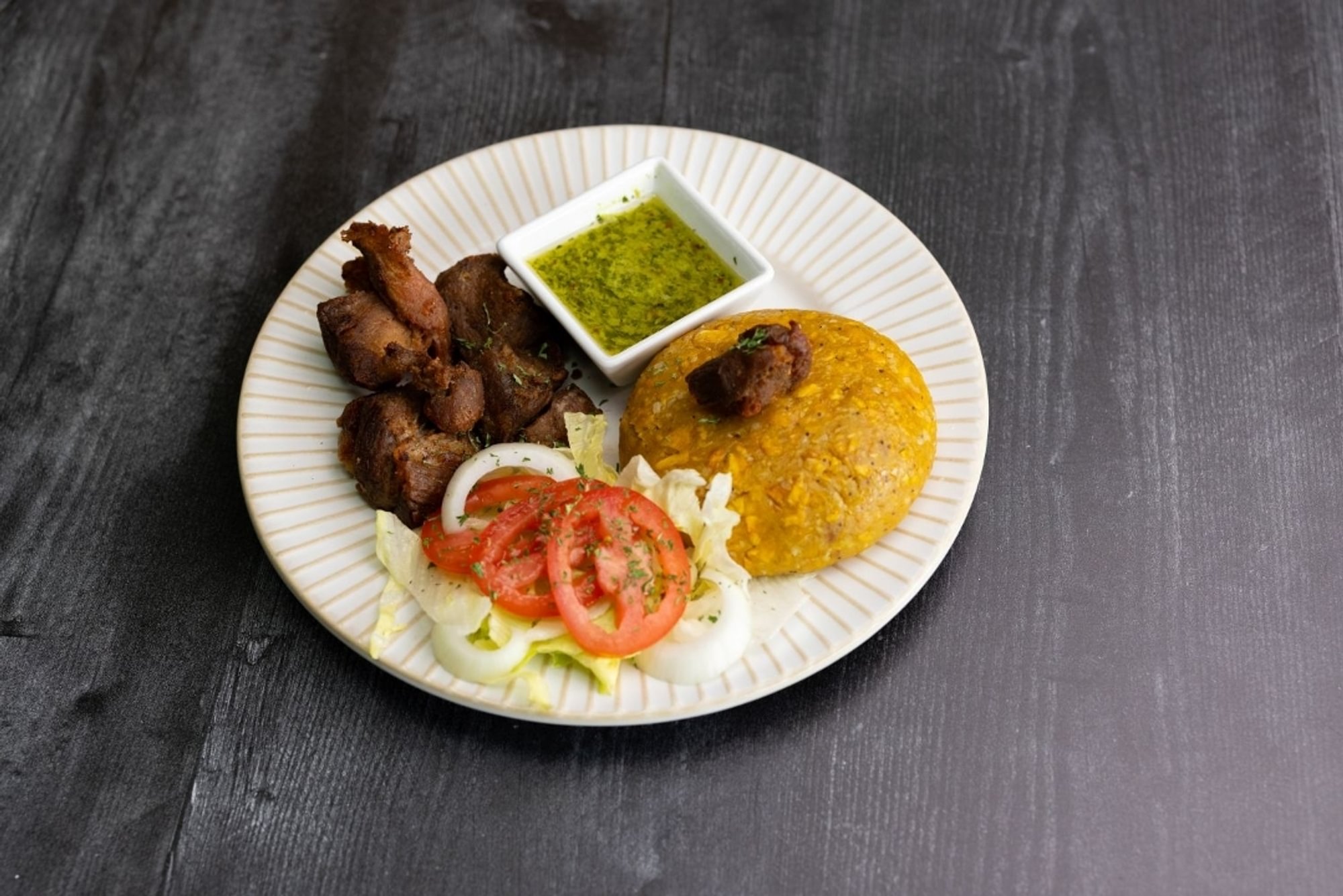 Mofongo + Fried Pork