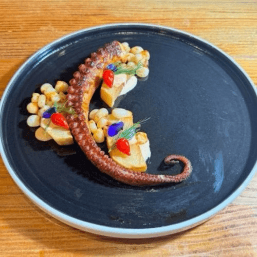 Pulpo en Salsa Anticuchera