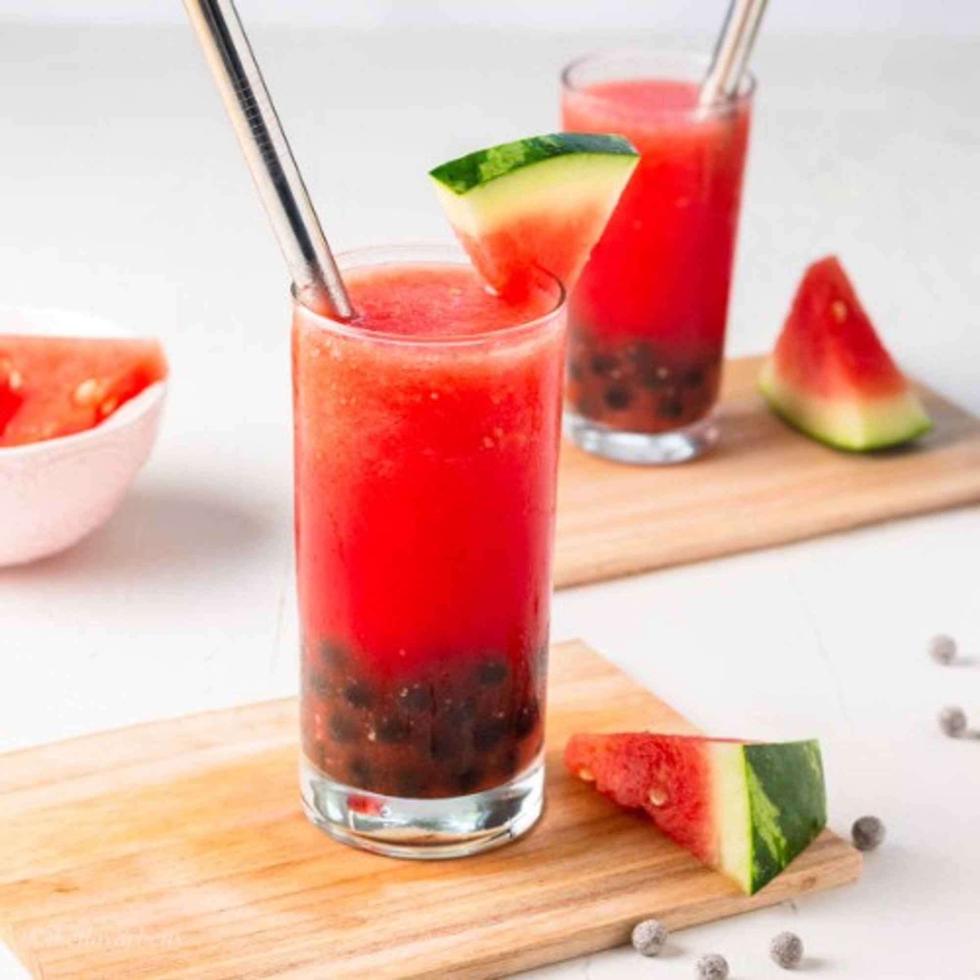 Watermelon Boba