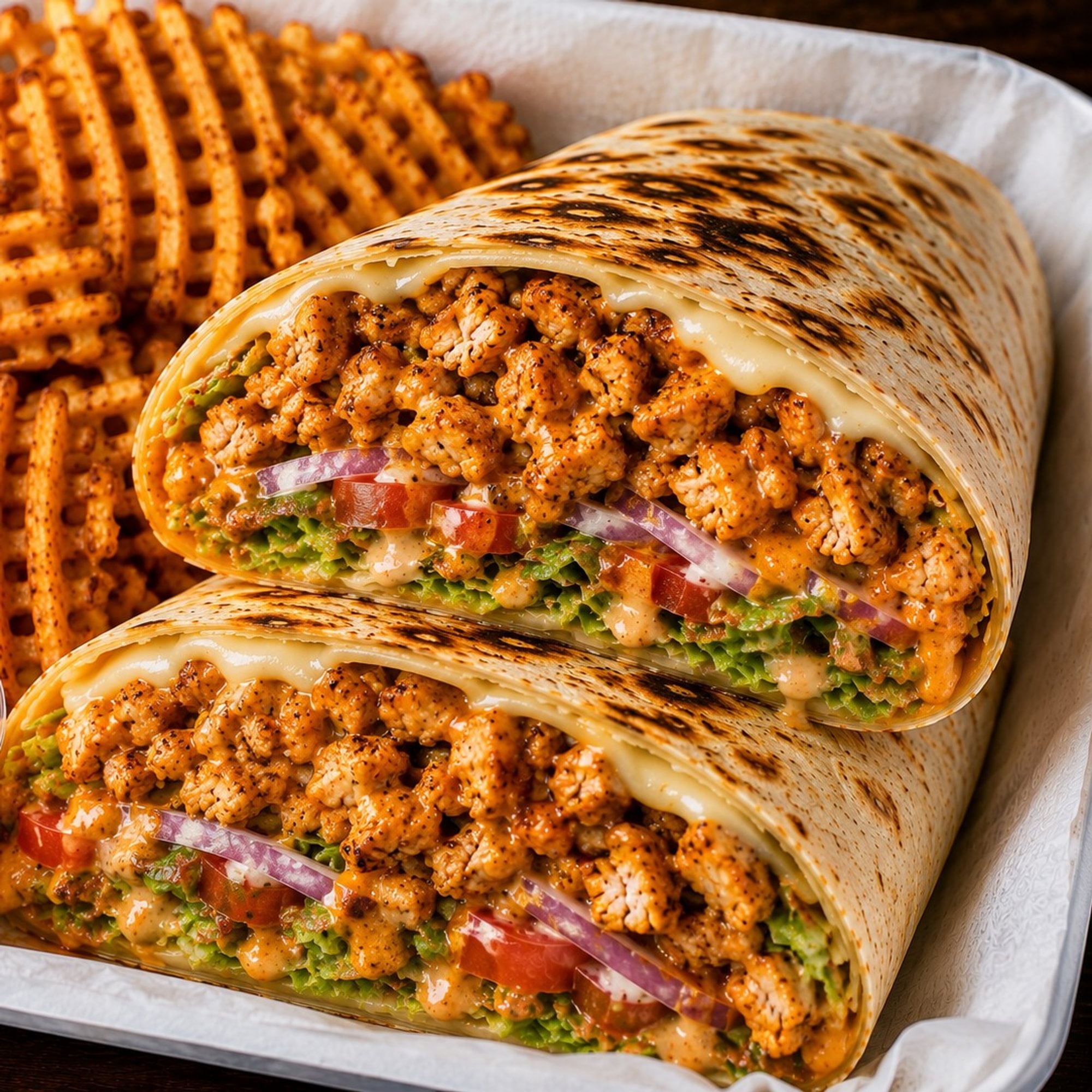 Spicy Chicken Wrap