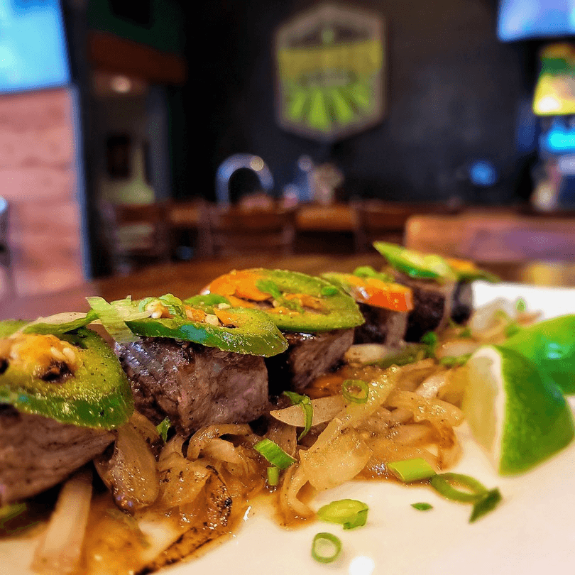 Steak Bites Touch of Mexico