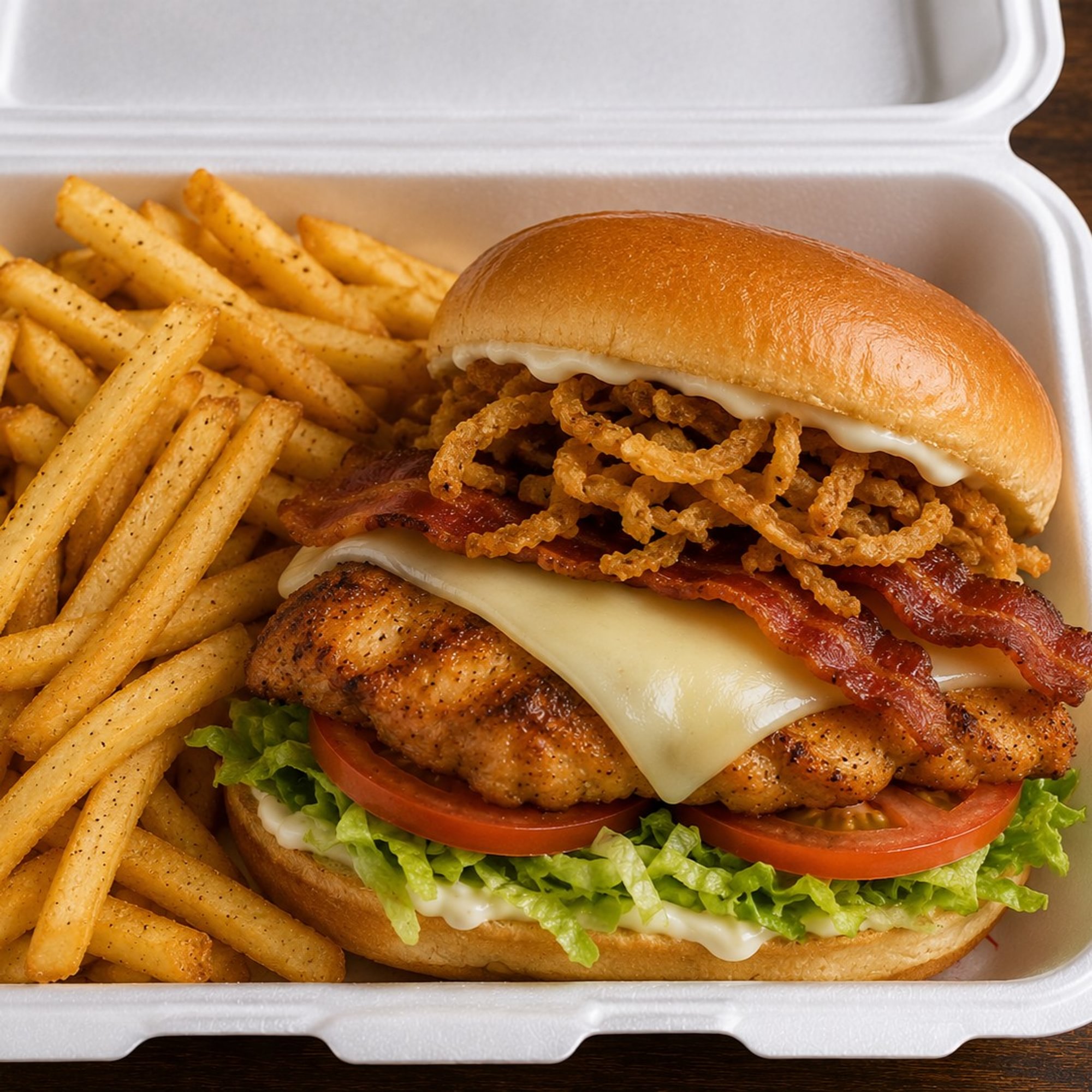 Chicken Deluxe Sandwich Platter