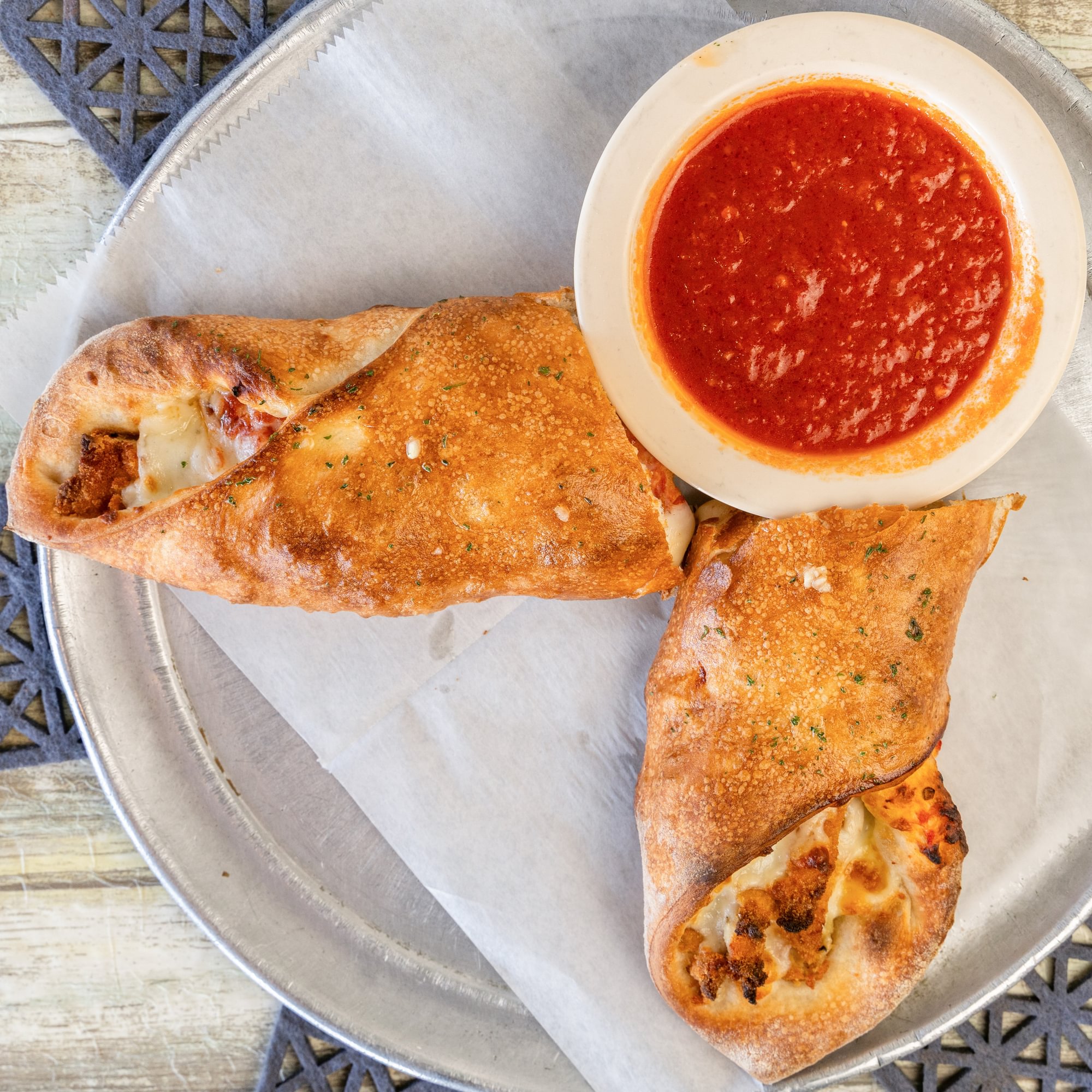 Chicken parm roll