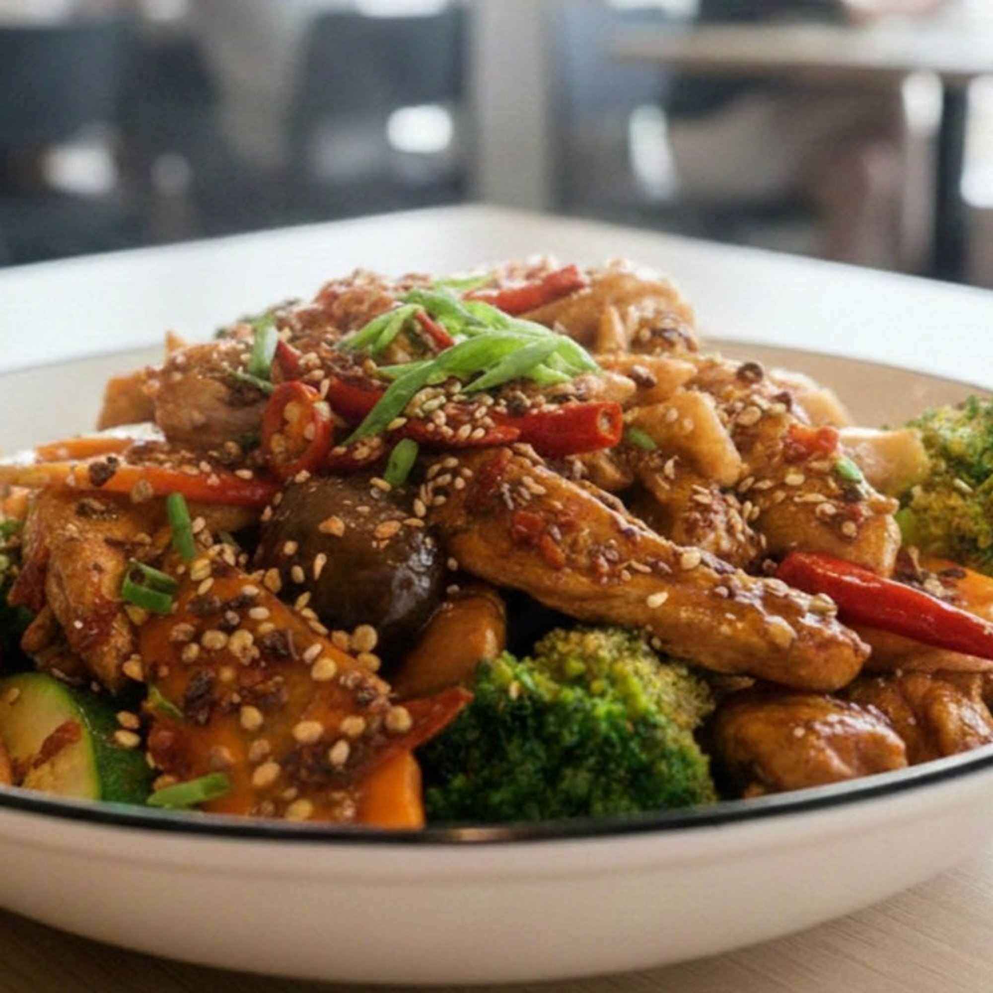 Lunch Garlic Chicken