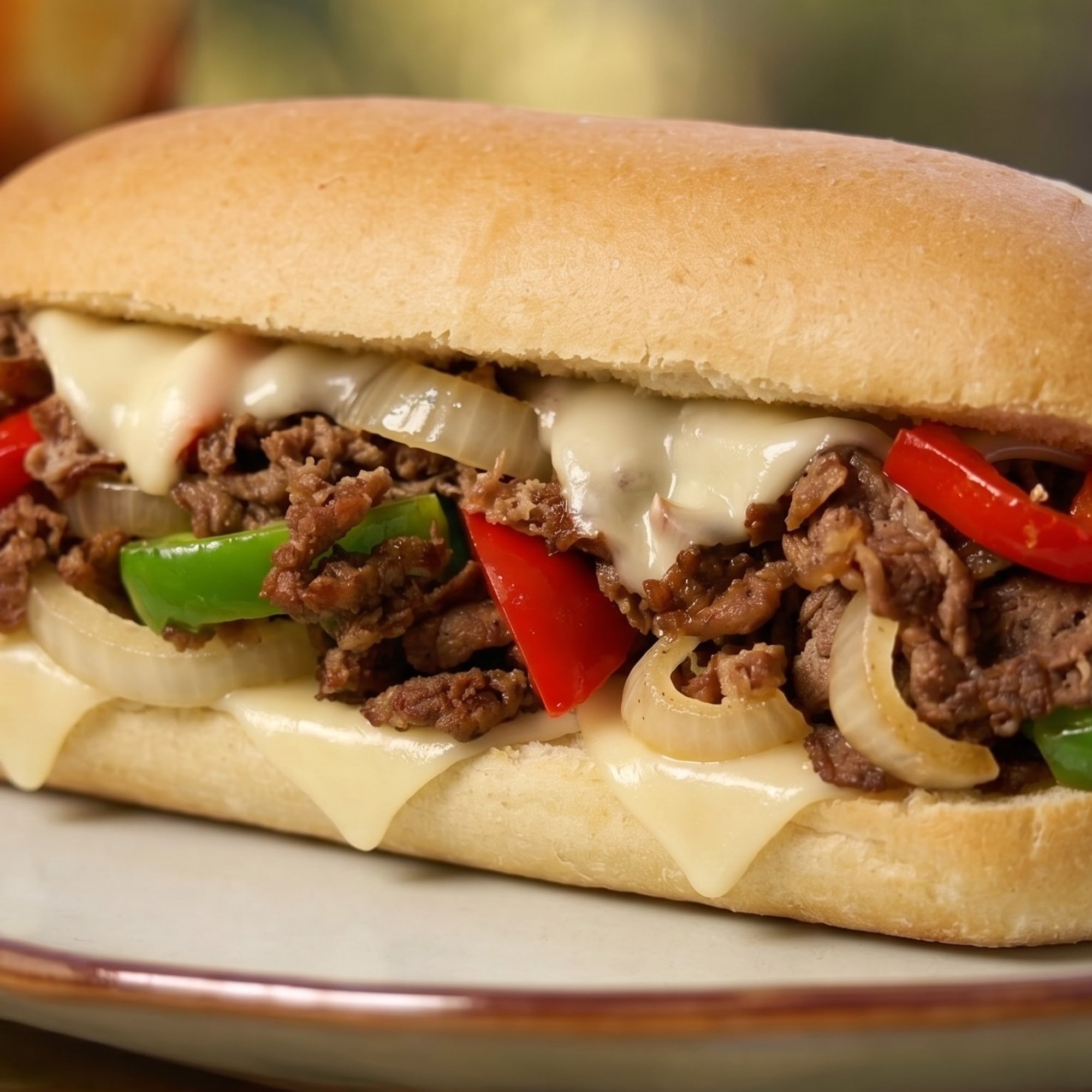 Italian Cheese Steak Sandwich