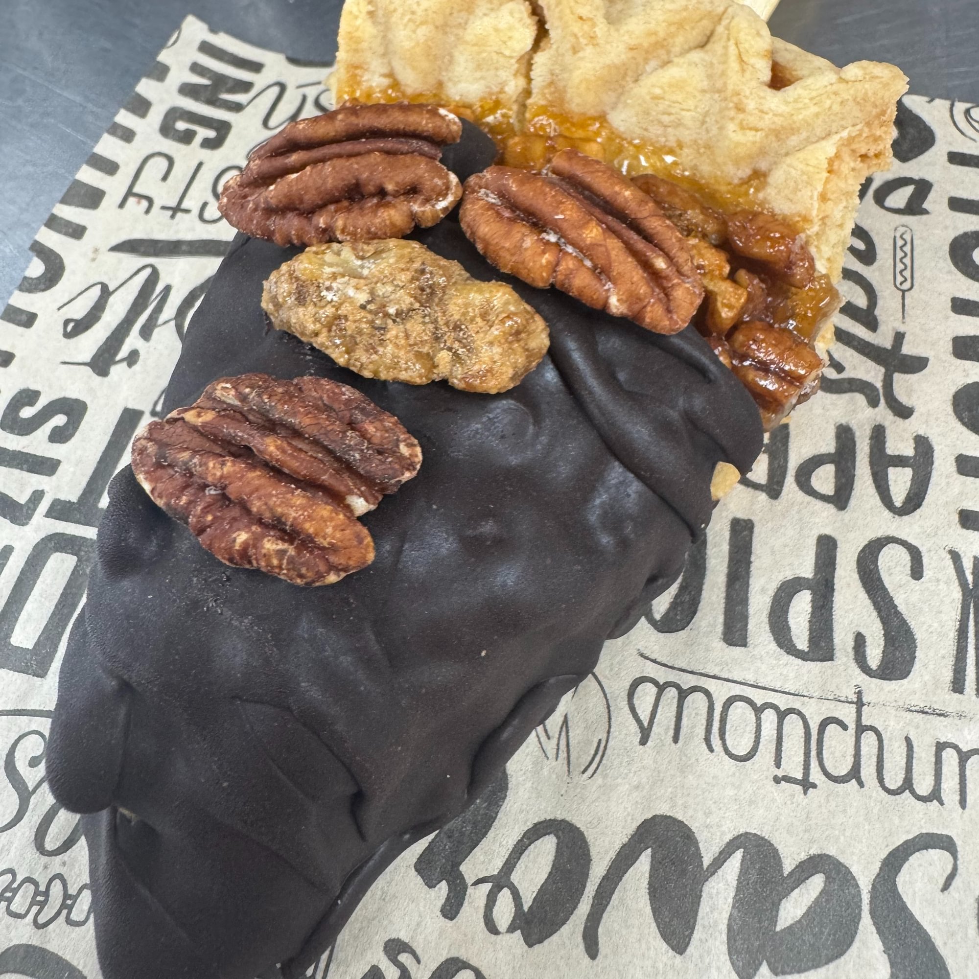 Chocolate Dipped Pecan Pie