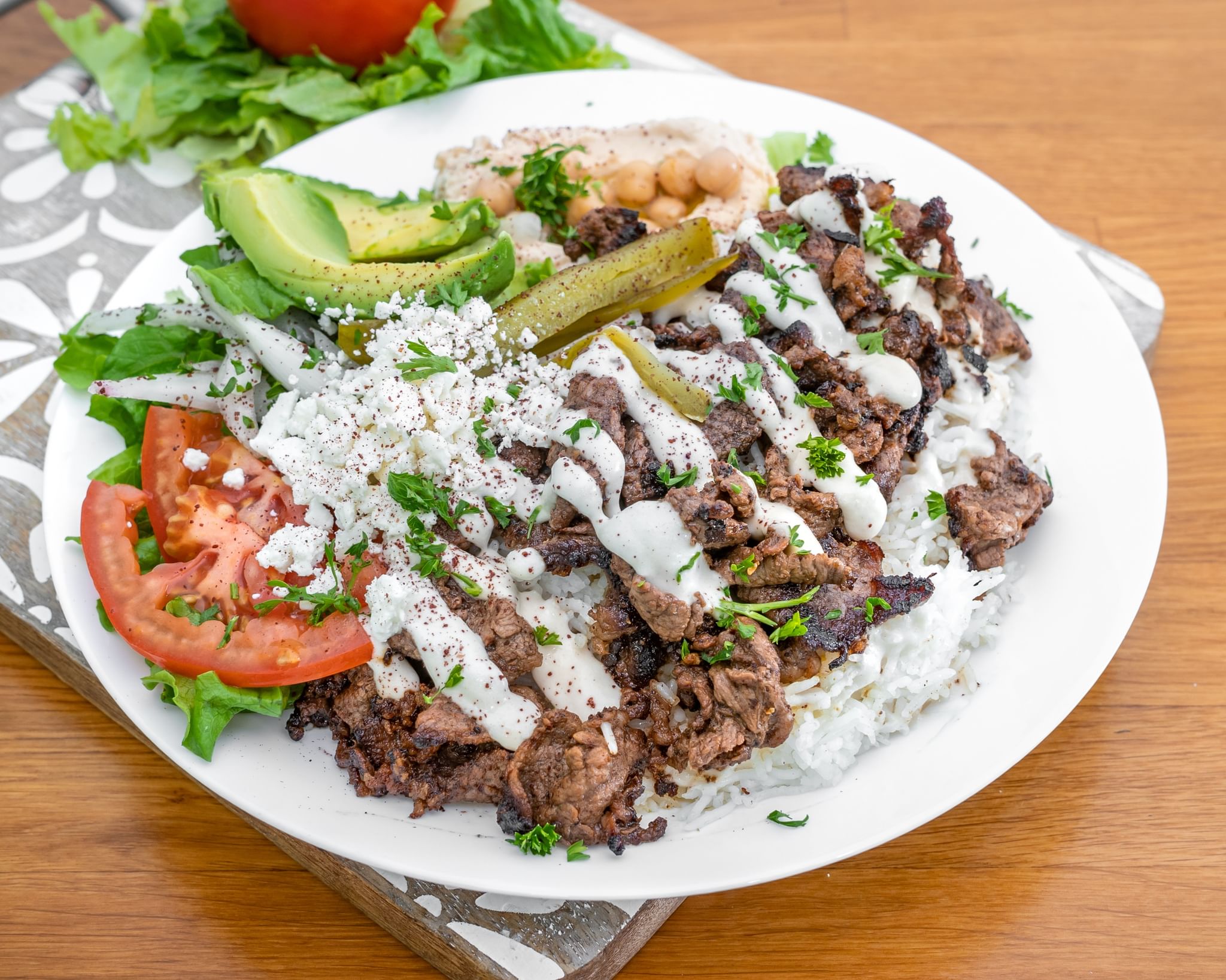 Shawarma Beef Plate
