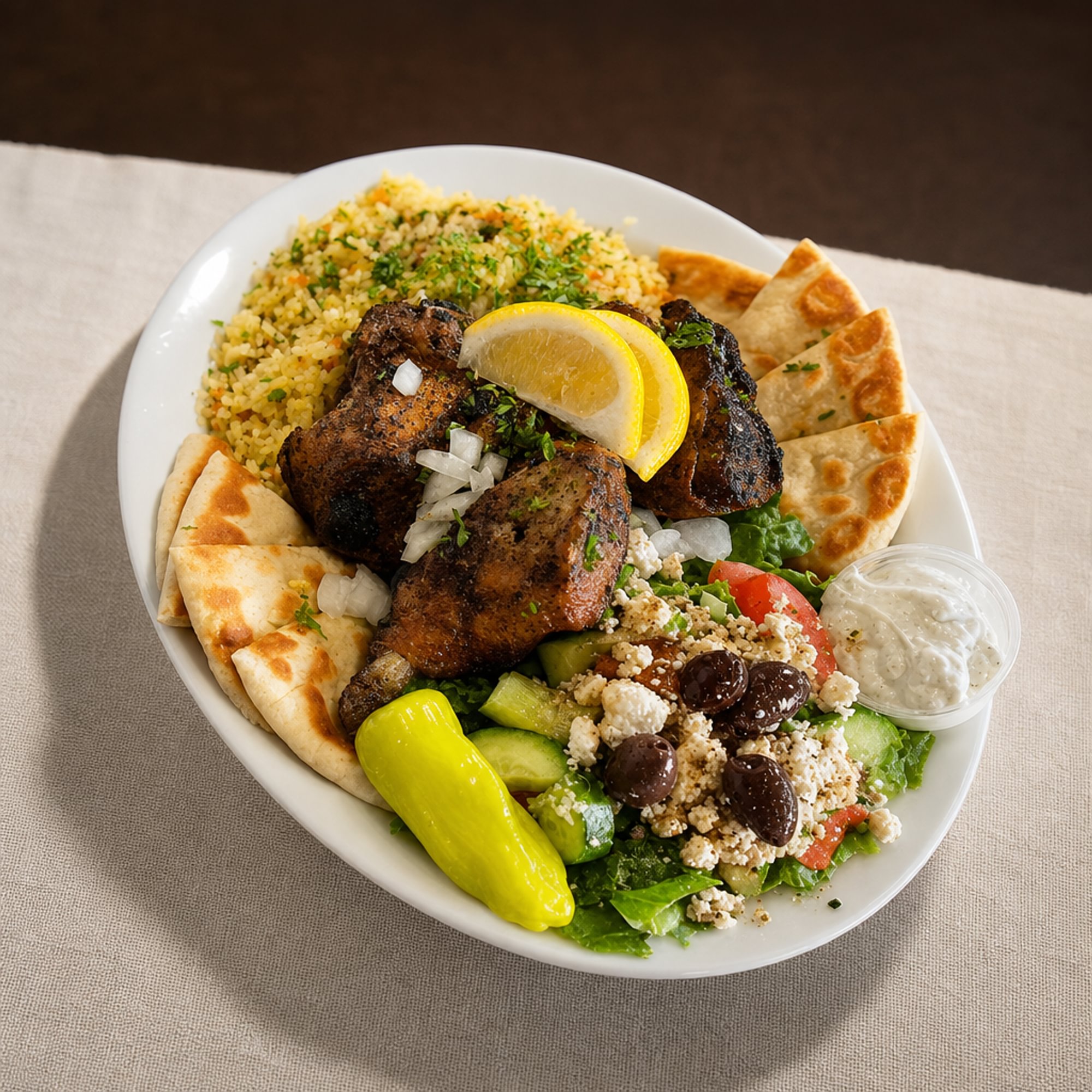 Chicken Souvlaki Pita