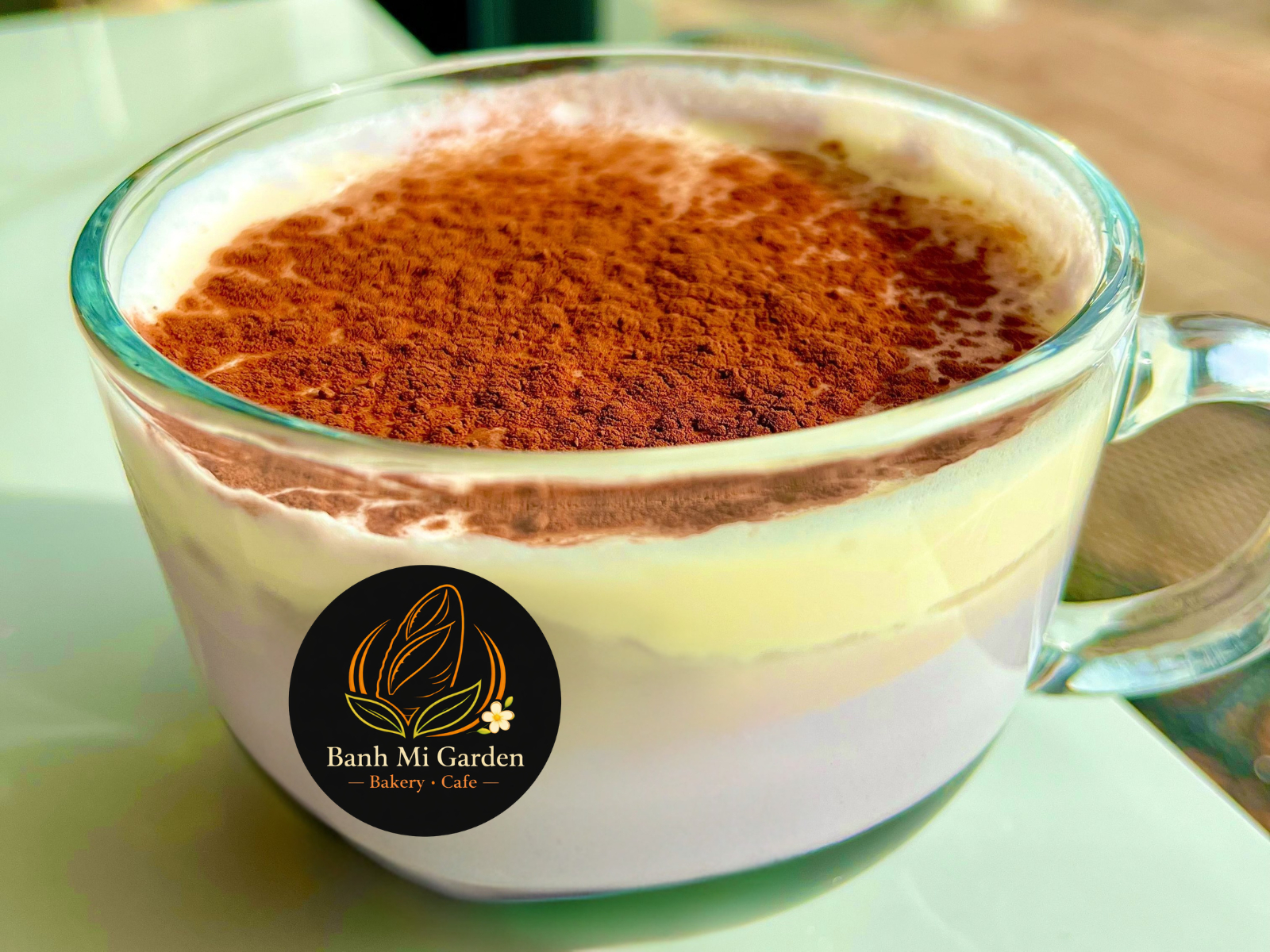 Hot Ube Caffe Latte 16oz - Cà Phê Tím Nóng *Contains Caffeine*