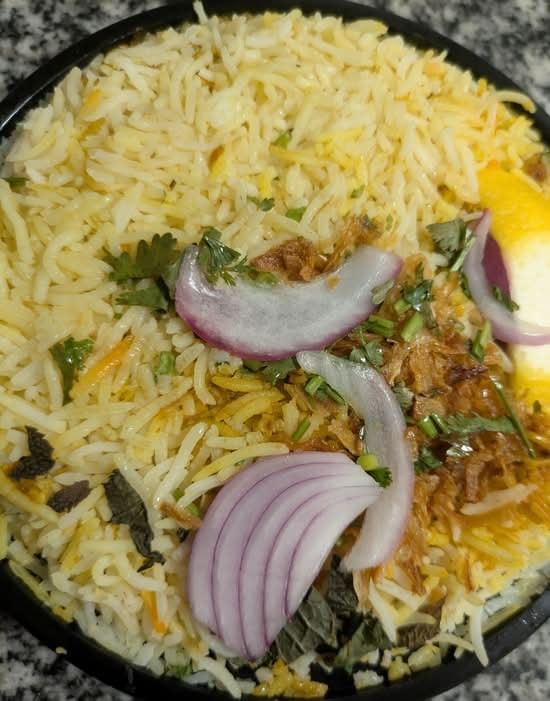 Shrimp Biryani (Single)