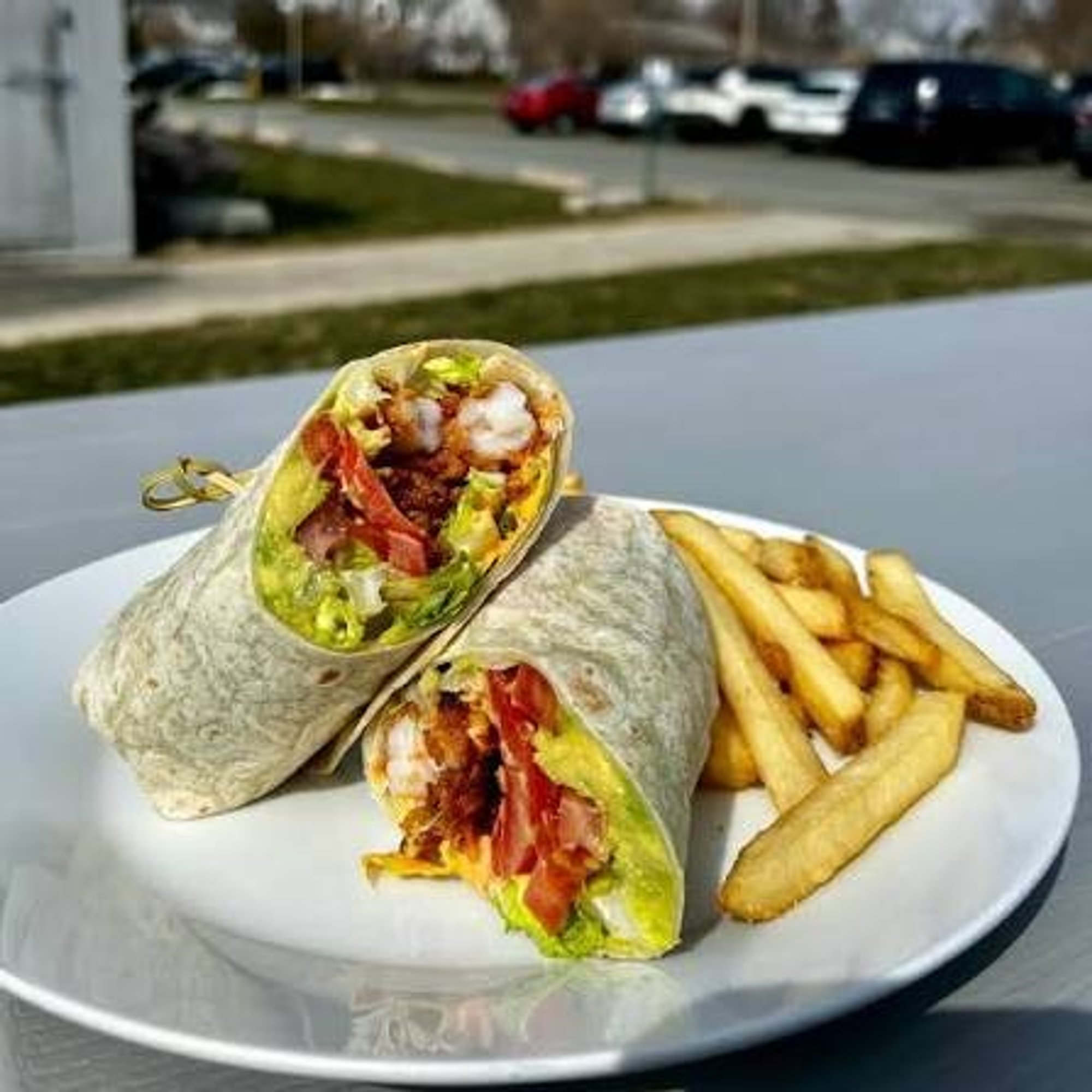Shrimp BLT Wrap