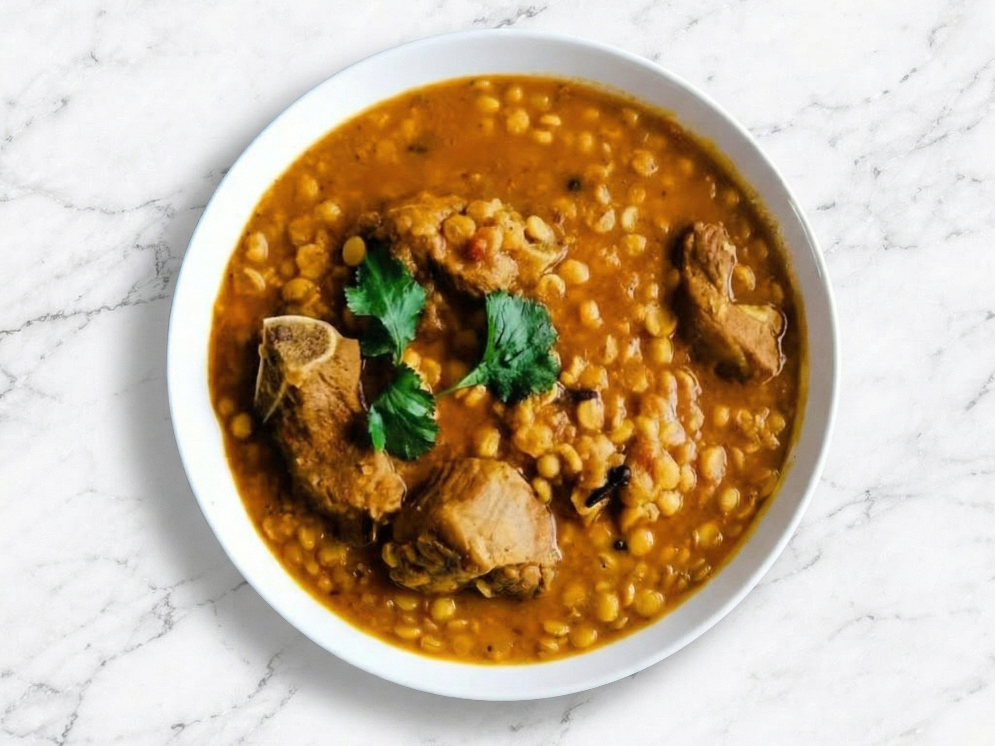 Daal Gosht With Goat