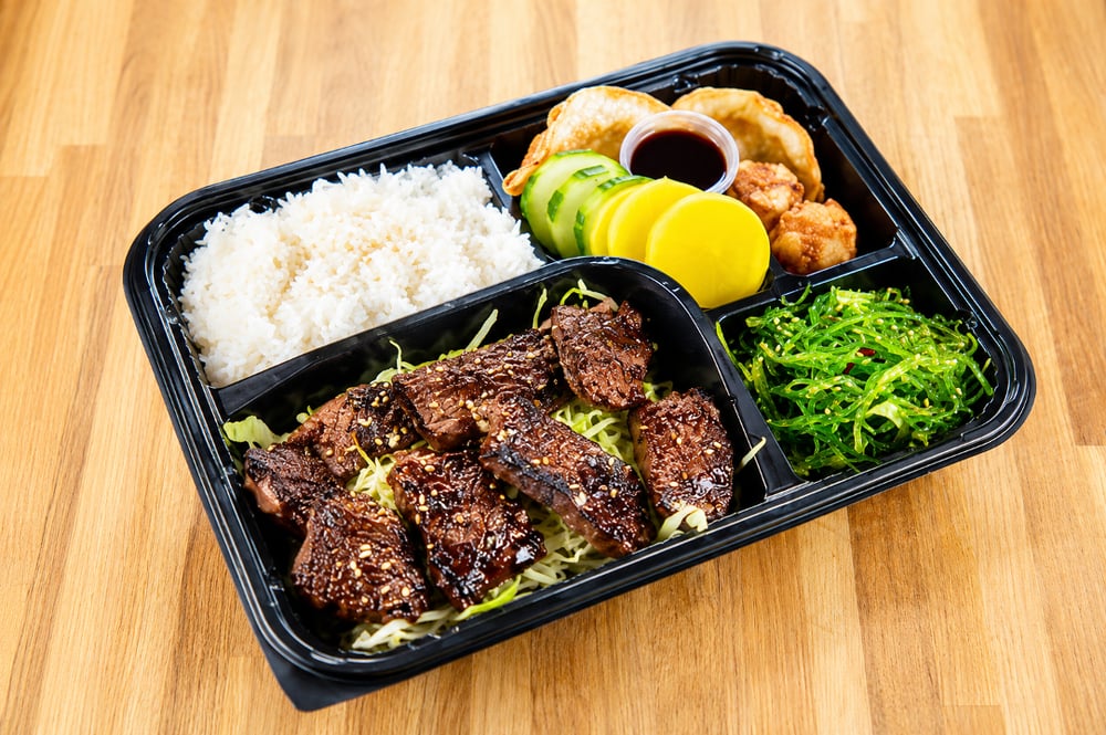 Deluxe Steak Strips Bento Box