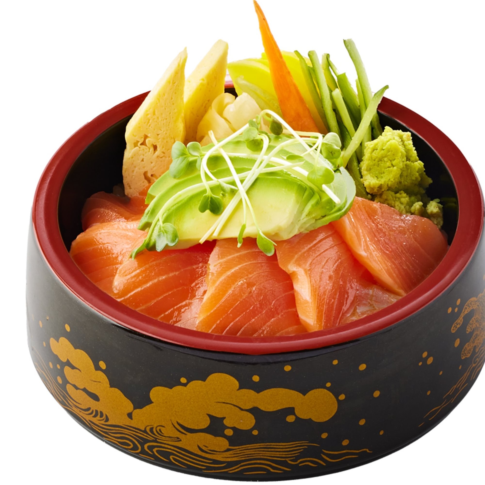 Salmon Avocado Rice Bowl