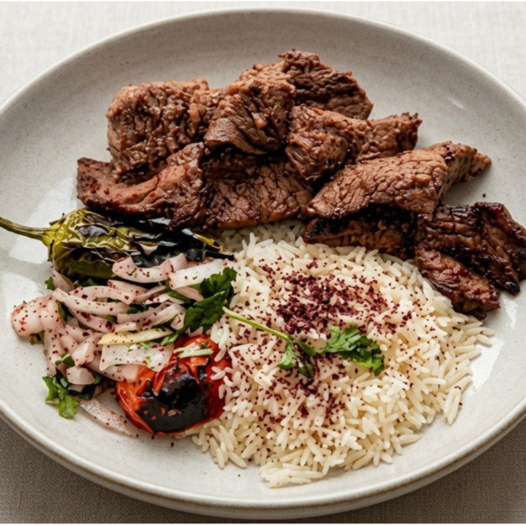 Lamb Kebab Plate